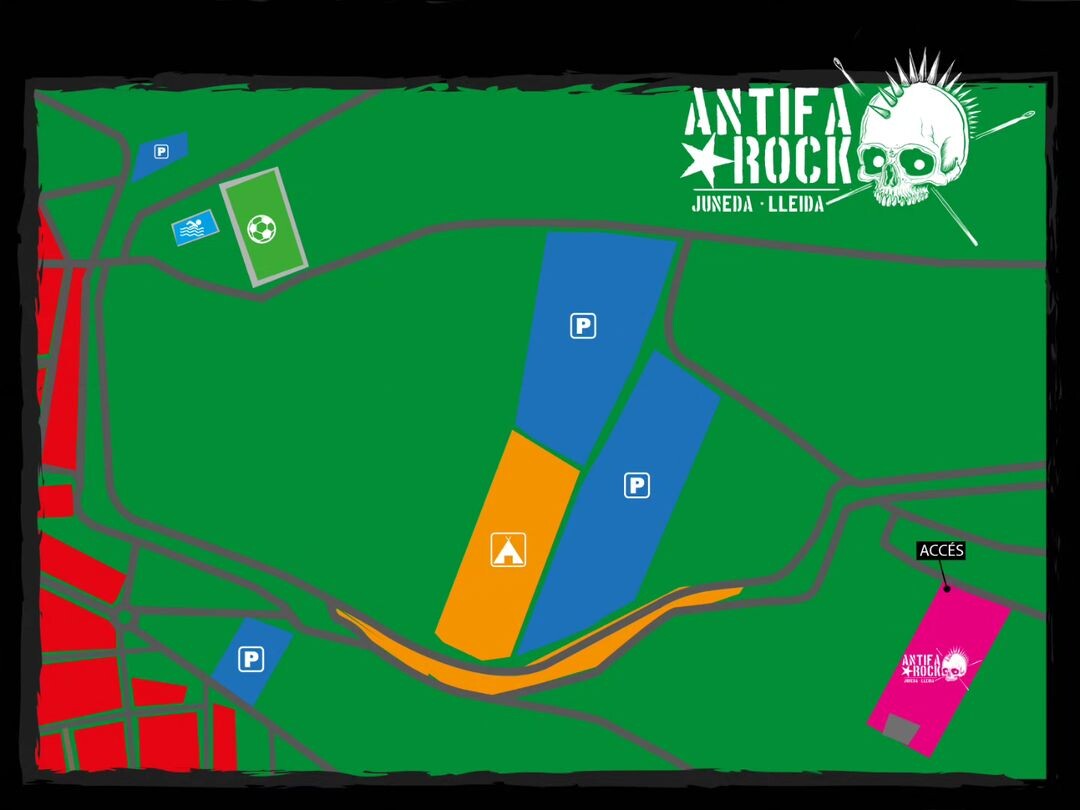 Photo by Antifa Rock Juneda on June 27, 2023. Localization map