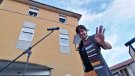 «Els Superherois» protagonitza un concert sobre rodes fins a l'Hospital Comarcal del Ripollès