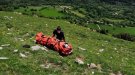 Un home que practicava parapent s'ha accidentat a Ogassa
