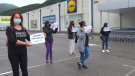 El Lidl de Ripoll, tancat per una vaga de treballadors