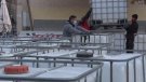 Ribes fa proves sobre el pont per testar la seva capacitat