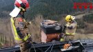 Un foc de xemeneia causa danys al teulat d'un edifici de Planoles 