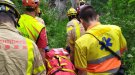 Rescatada una dona que havia caigut per un tal·lús de 5 metres a Setcases