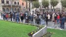 Ripoll fa cinc minuts de silenci en record a la dona assassinada