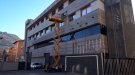 Comença la rehabilitació de les façanes de la biblioteca Lambert Mata de Ripoll 