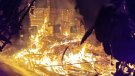 Un incendi crema dues cases a Camprodon