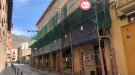 Comencen les obres de rehabilitació de la façana del Casal de Cultura de Ribes de Freser