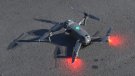 Un incident detectat amb el dron de la Policia Local