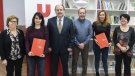 La V Beca a l'Excel·lència Comtal Vila de Ripoll, per a Lorena Nájera i Judit Subirana 