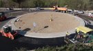 Les obres de la rotonda nord-oest de Ripoll s'acosten al final 