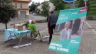 Junts s'acosta al barri de Caselles per parlar de seguretat