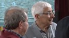 Manel Balcells visita Planoles per donar suport a la candidatura d'Independents