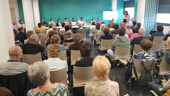 Panoràmica presentació Impulsem al CAMP
