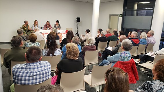 Panoràmica de l'acate de presentació del programa