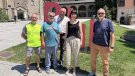 La cap de llista de Sumar En Comú Podem a la província de Girona, Júlia Boada, visita Ripoll