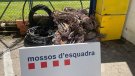 Tres detinguts per furt de cable telefònic