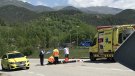 Accident a la Ronda de Mas d'en Bosch