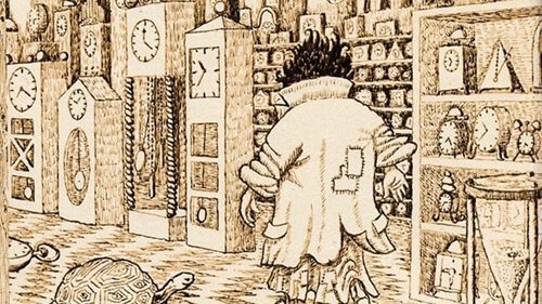 Il·lustració Momo de Michael Ende