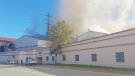 Incendi a la nau de Comforsa 3 a Ripoll